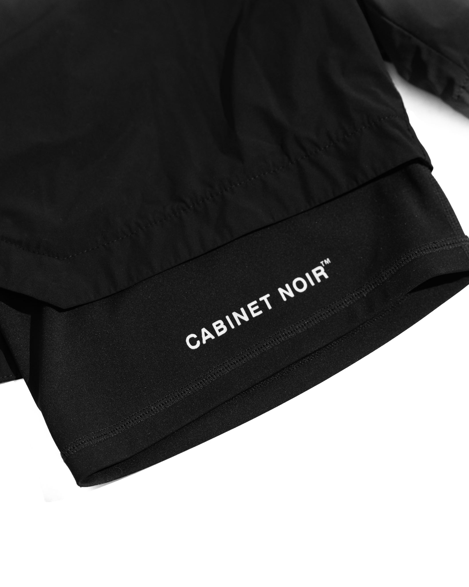Cab Active Logo Double Layered Shorts Black