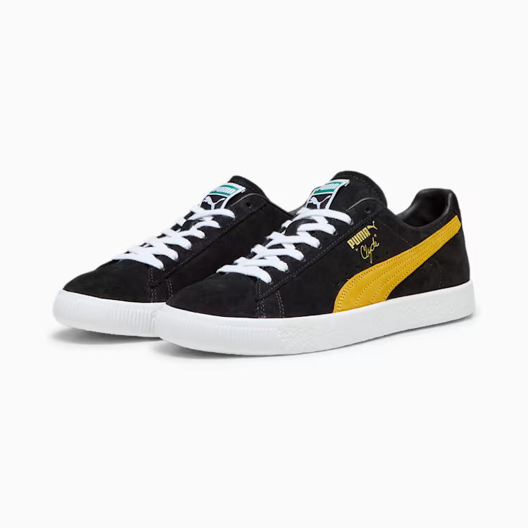 Puma Clyde OG Black/Yellow Sizzle