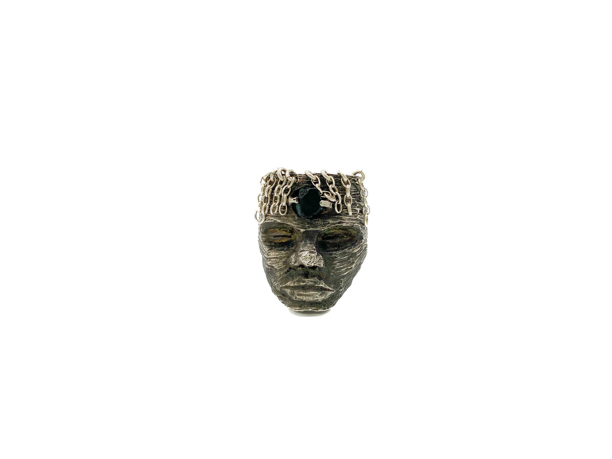 Oubliette Treasures Godhead Ring Silver