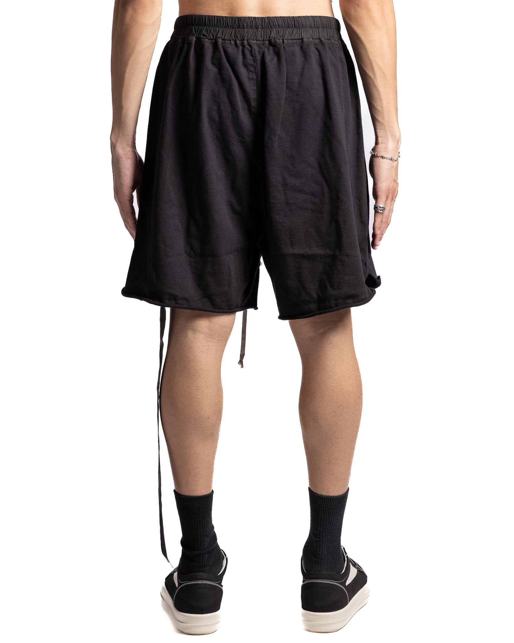 Rick Owens DRKSHDW Long Knit Boxer Shorts Black