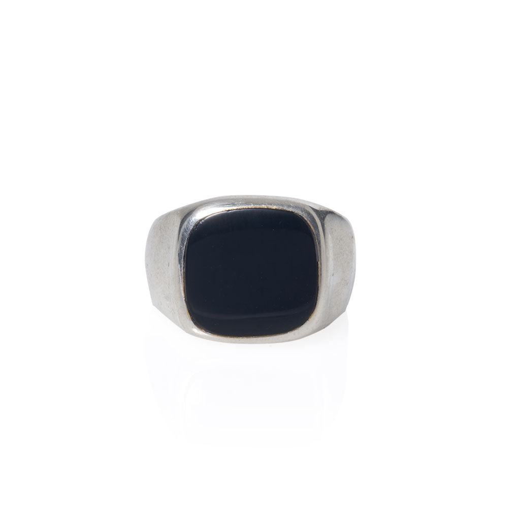 The Family Jewels The Cush Ring Silver/Onyx