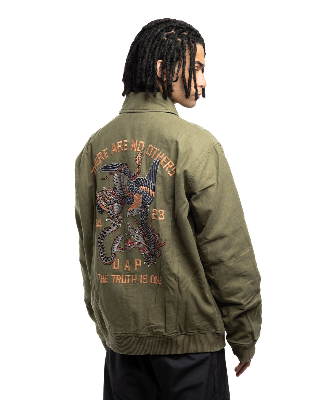 Maharishi U.A.P. Embroidered Tour Jacket Olive – Cabinet Noir