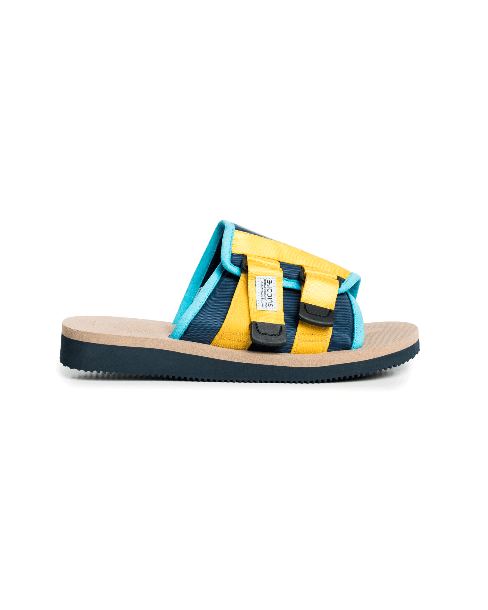 Suicoke KAW Cab Navy Tan Cabinet Noir