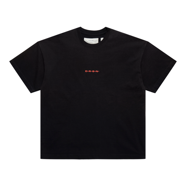 D-R-G-N Origins Bleached Tee Bleached Black