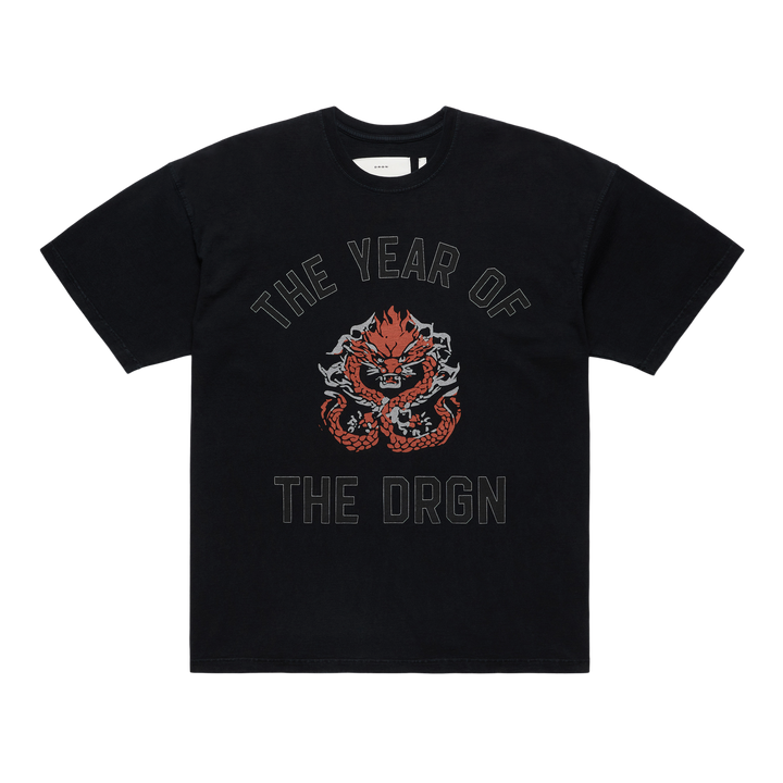 D-R-G-N Lunar Tee Faded Black