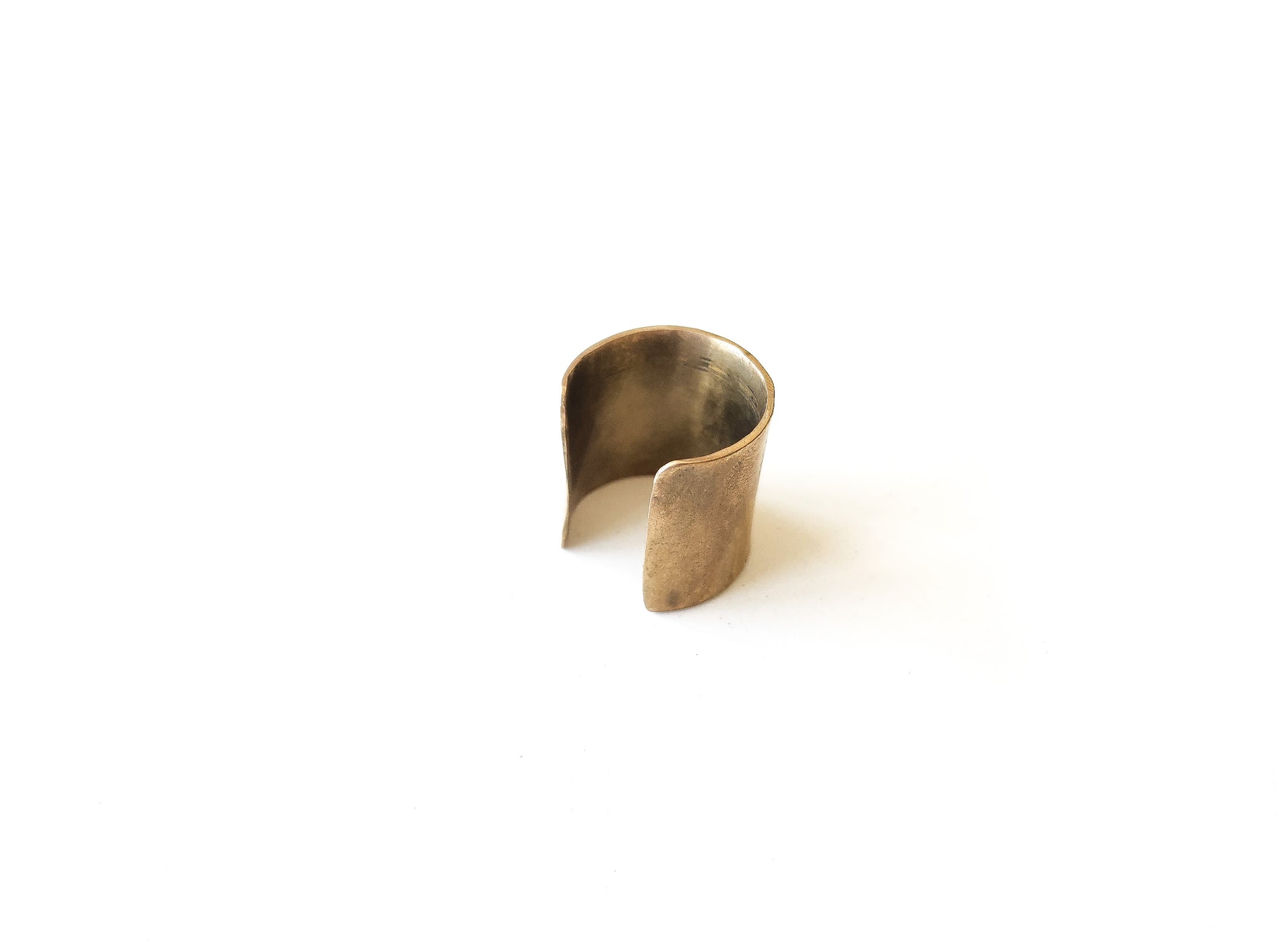 Oubliette Treasures Simple Brass Ring Brass