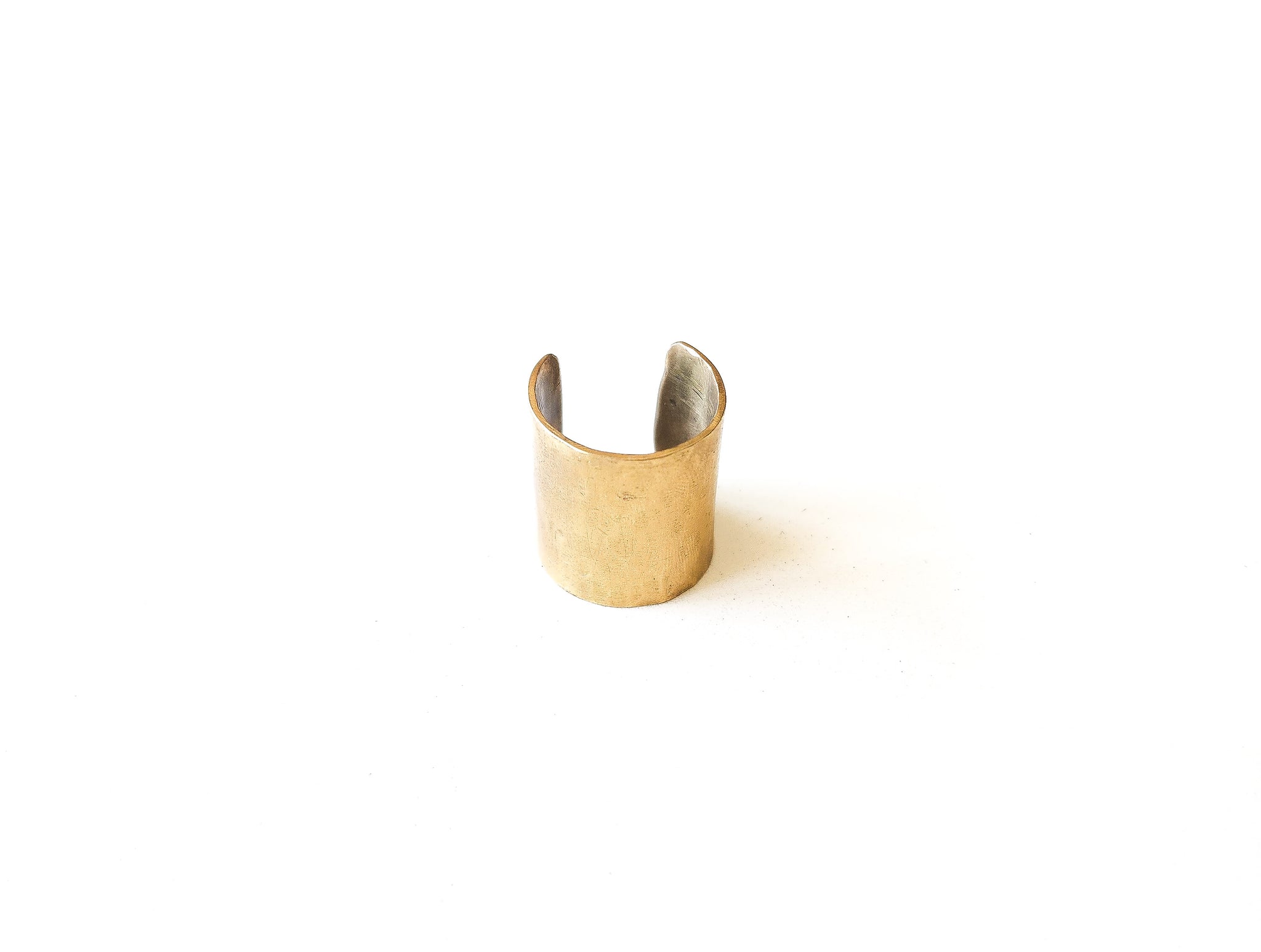 Oubliette Treasures Simple Brass Ring Brass