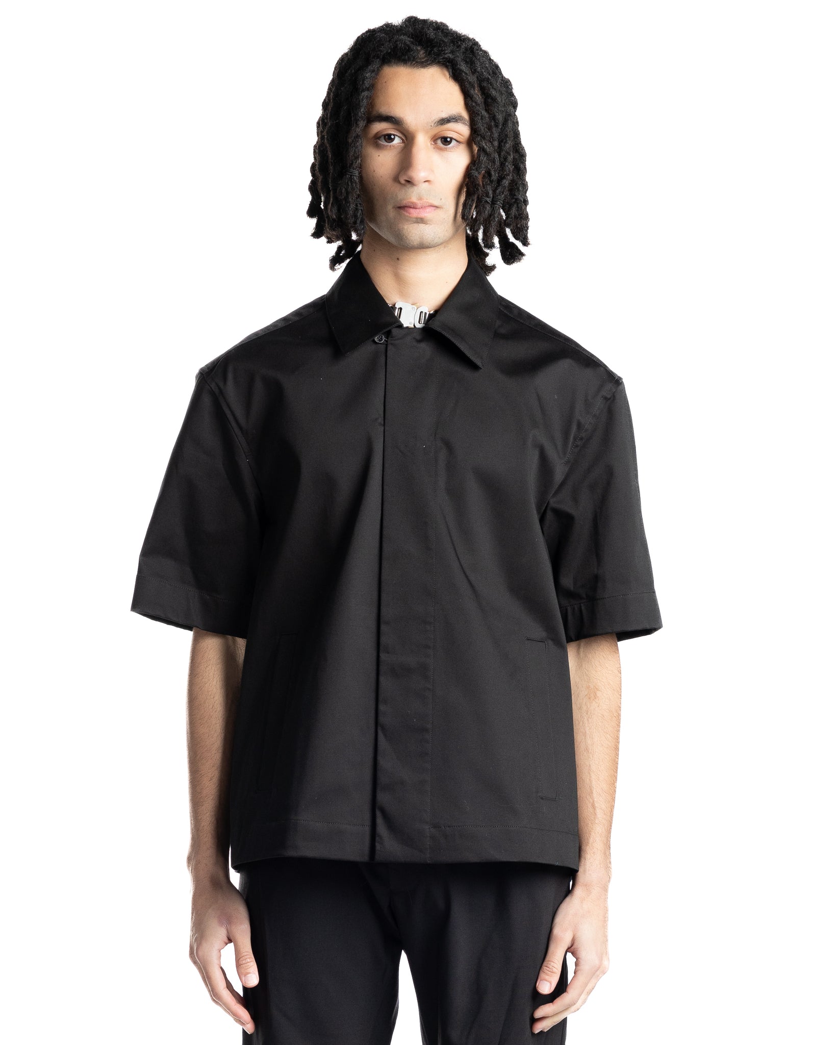 1017 ALYX 9SM Oversized Short Shirt Black