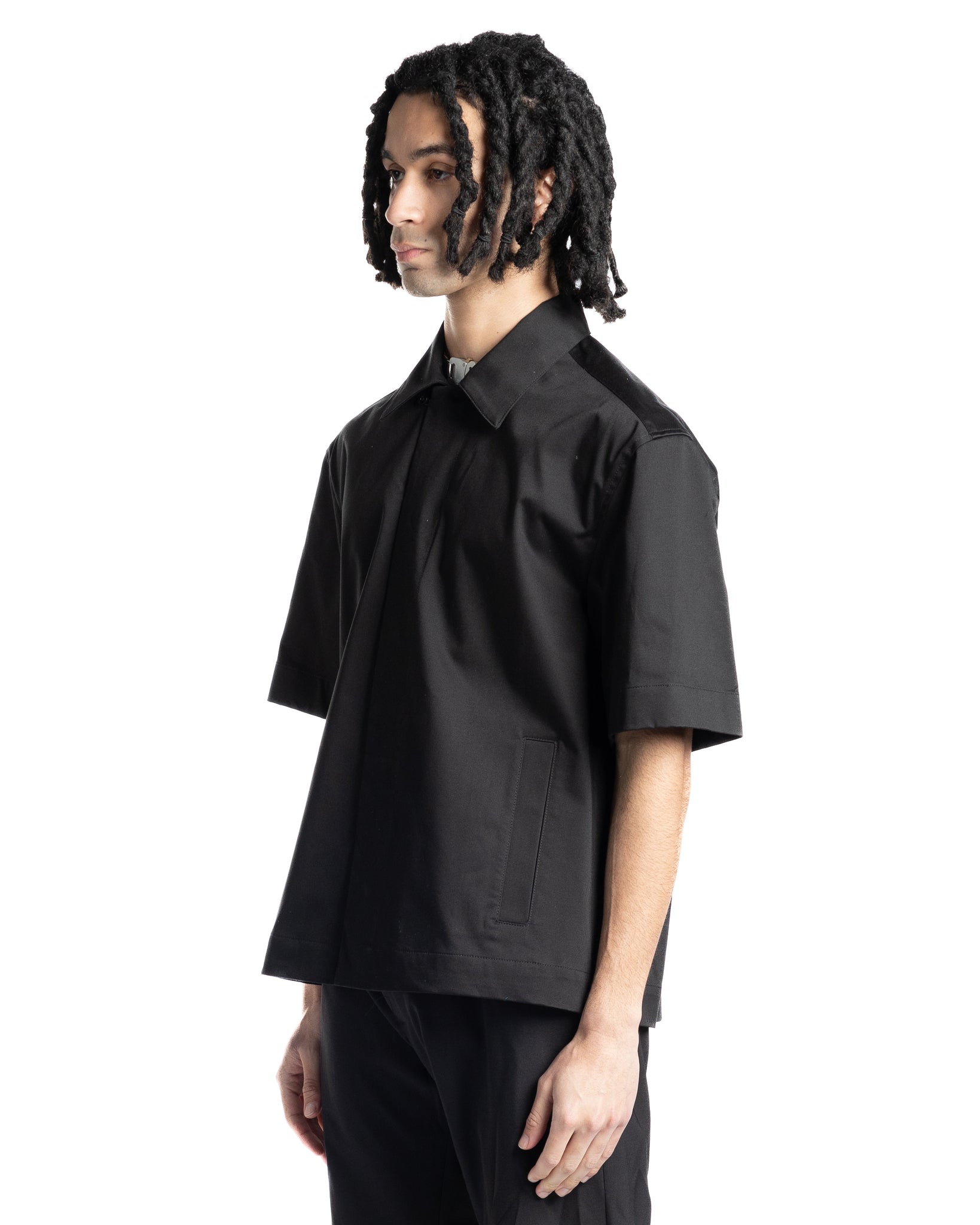 1017 ALYX 9SM Oversized Short Shirt Black