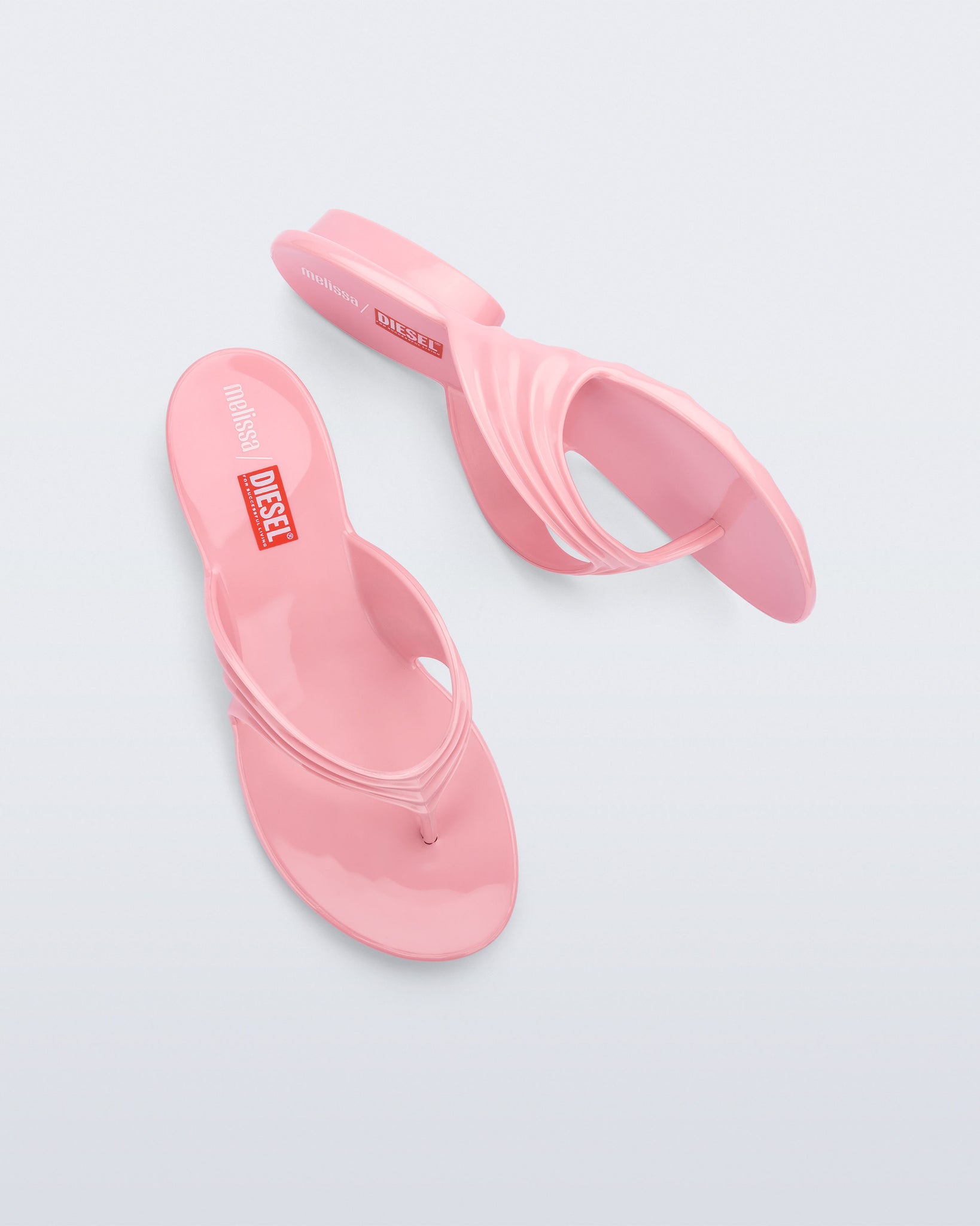 Melissa x Diesel Quantum Thong Pink