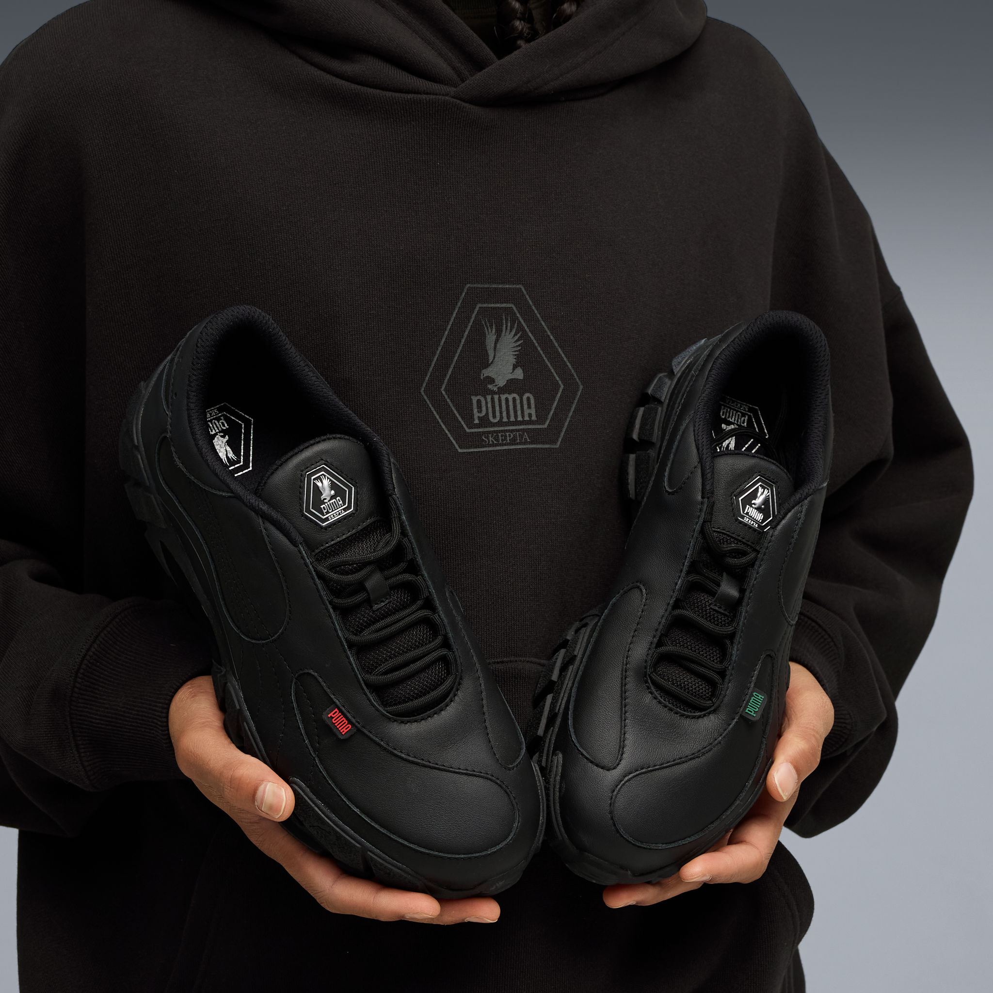 Puma x SKEPTA Skope BTS L Black