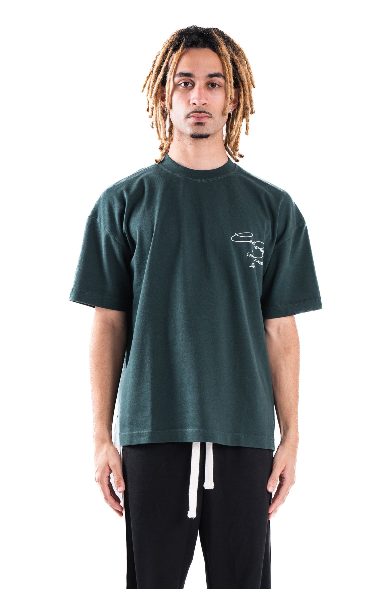 Cole Buxton Signature Tee Forest Green