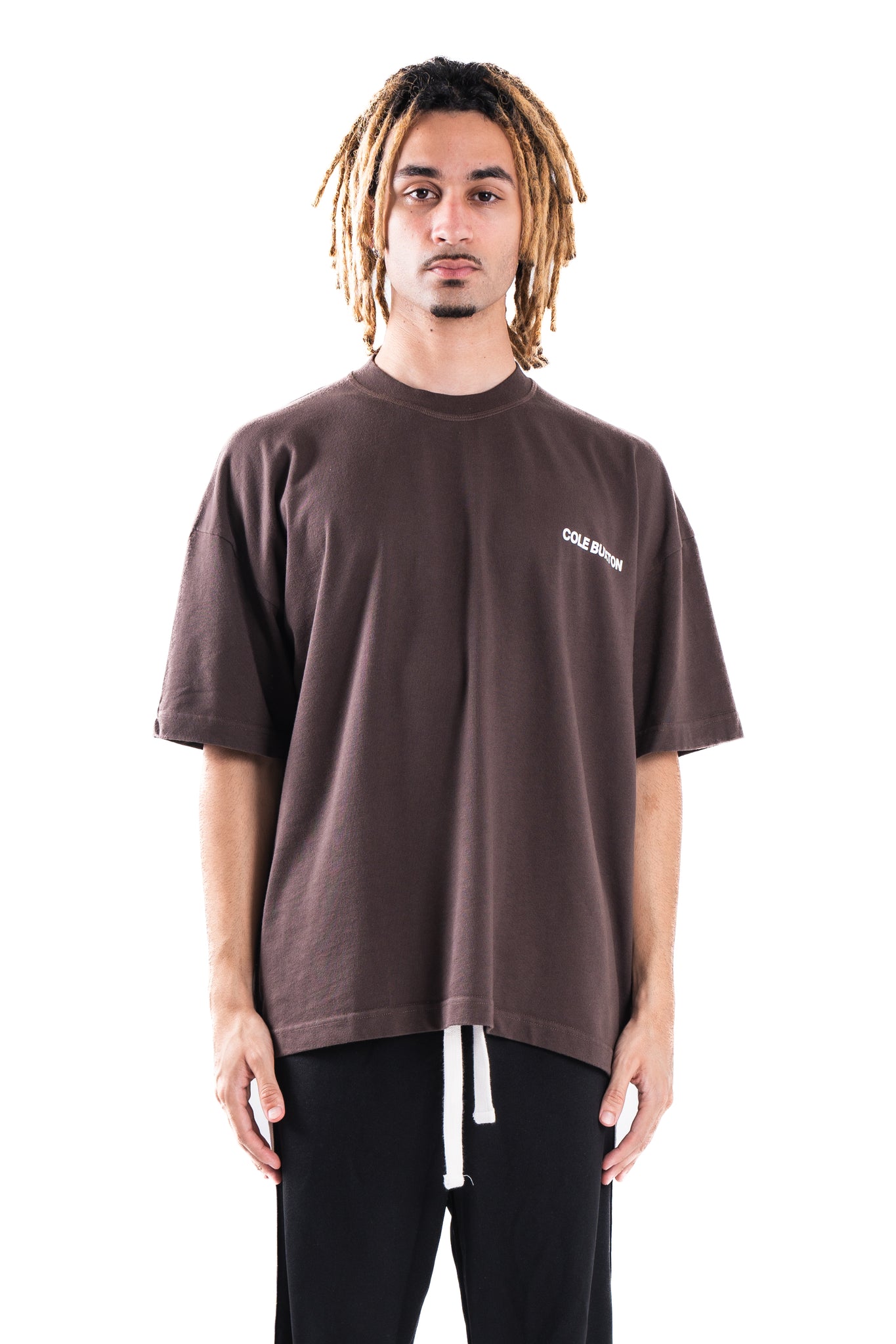 Cole Buxton Sportswear Tee Brown