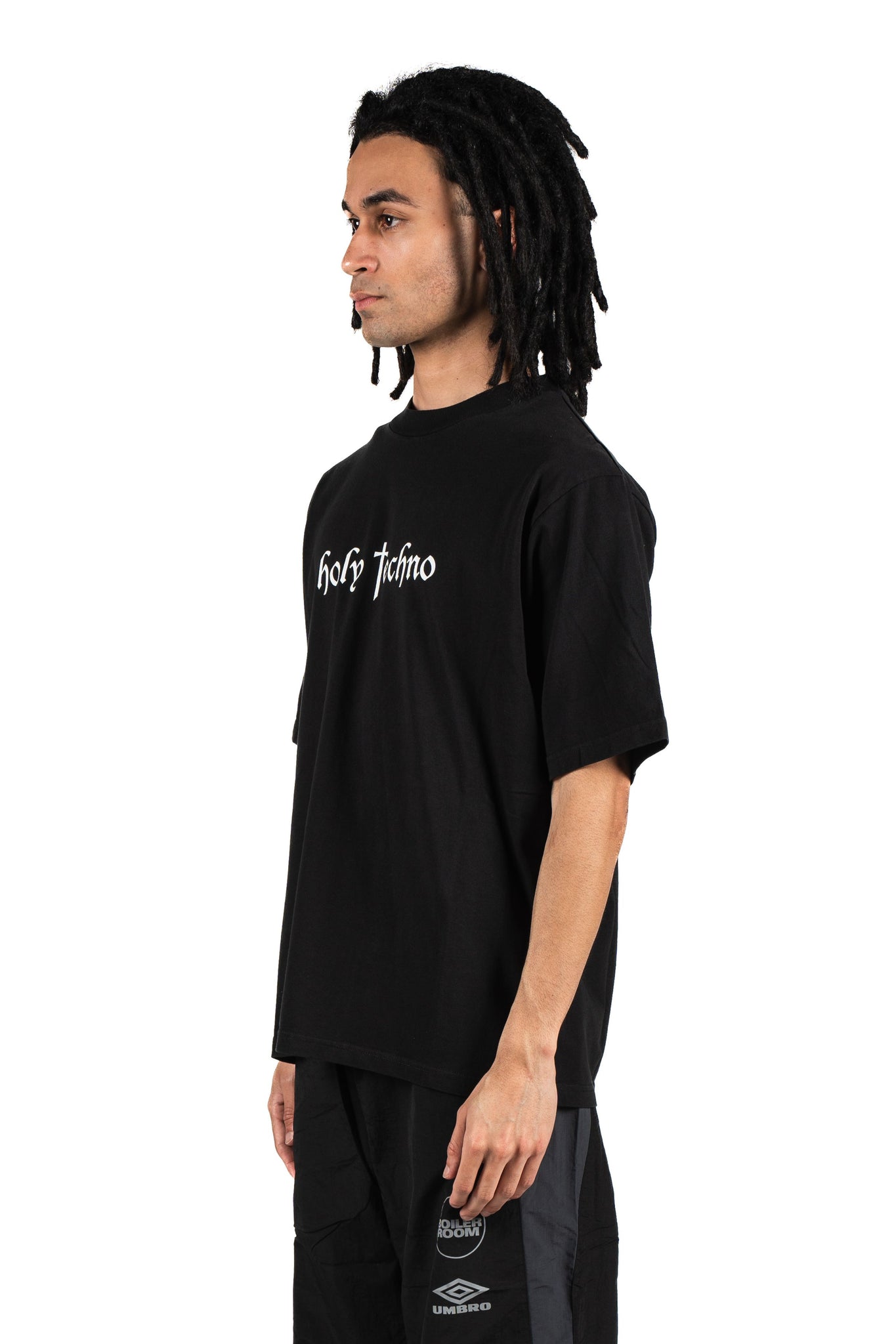 Boiler Room Holy Techno Tee Black