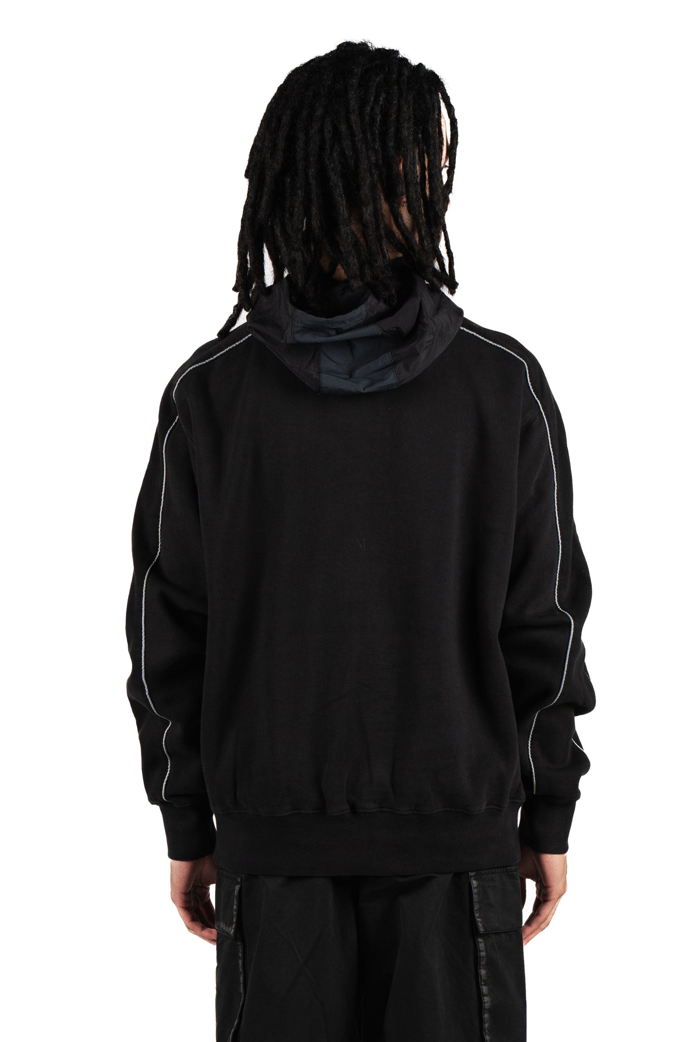 Boiler Room x Umbro Layered Hoodie Black