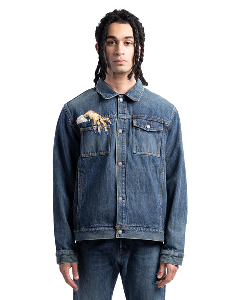 ジャケット・アウター UNDERCOVER AW23 HAND Denim Jacket UNDERCOVER 23AW HAND DENIM JACKET 【公式通販】