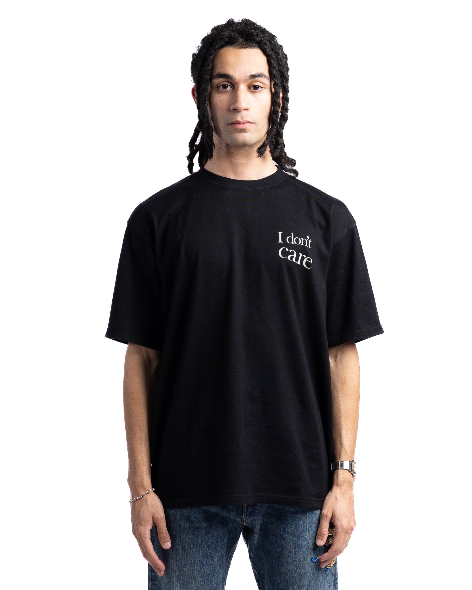 Undercover UC2C3806 I Dont Care Tee Black
