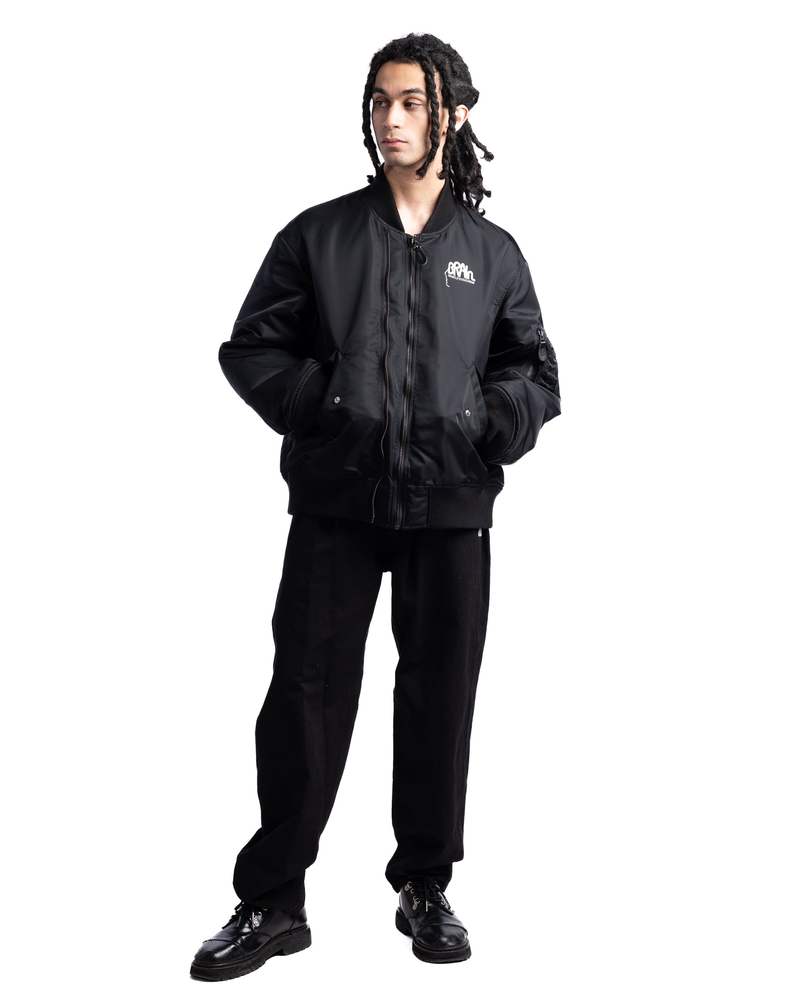 Undercover UC2C4205-2 Brain Metronome Jacket Black