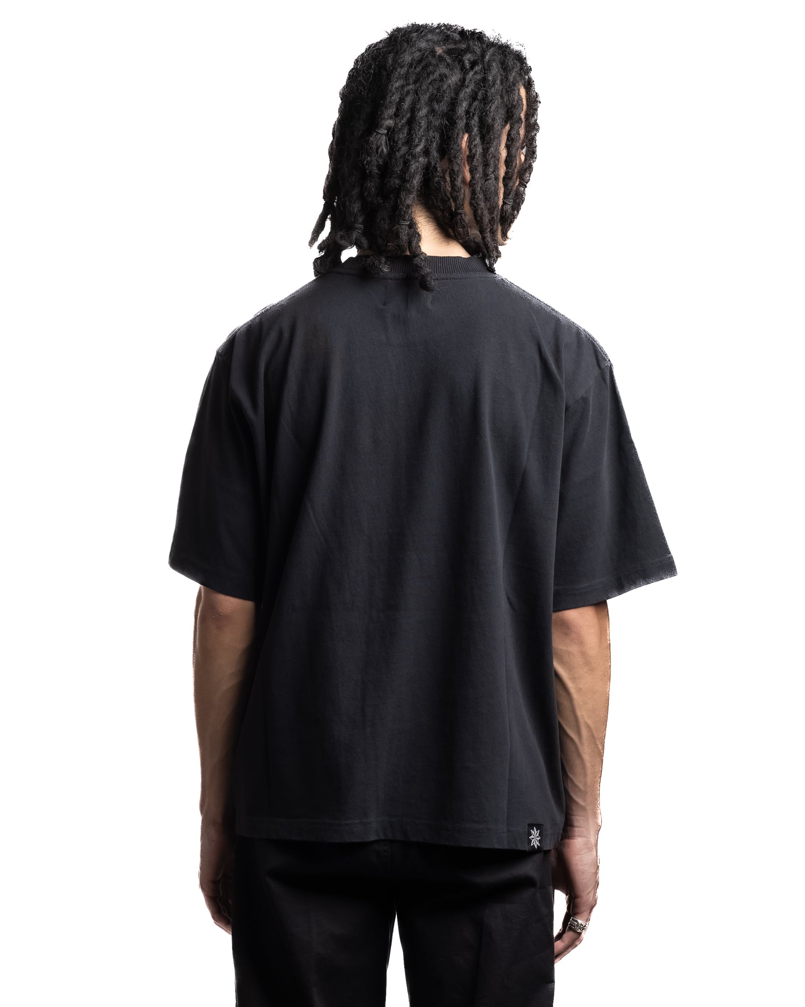 Beach Brains Boxy Tee Black