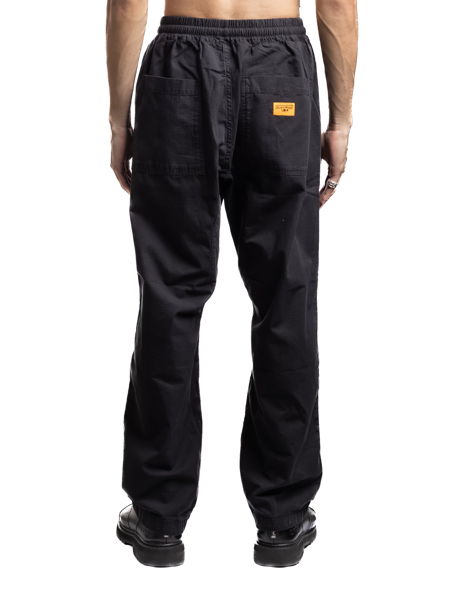 Service Works Ripstop Chef Pants Black