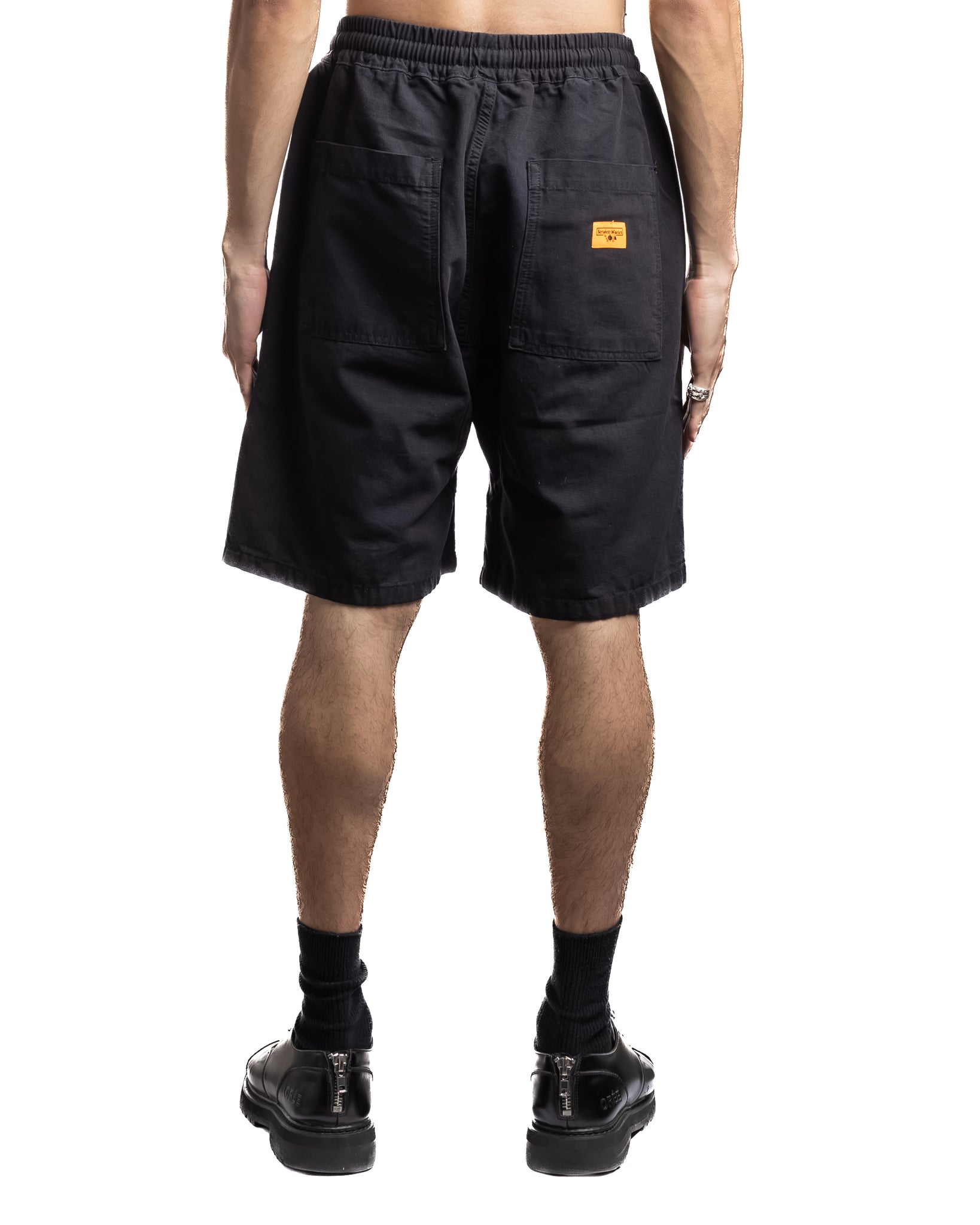 Service Works Canvas Chef Shorts Black