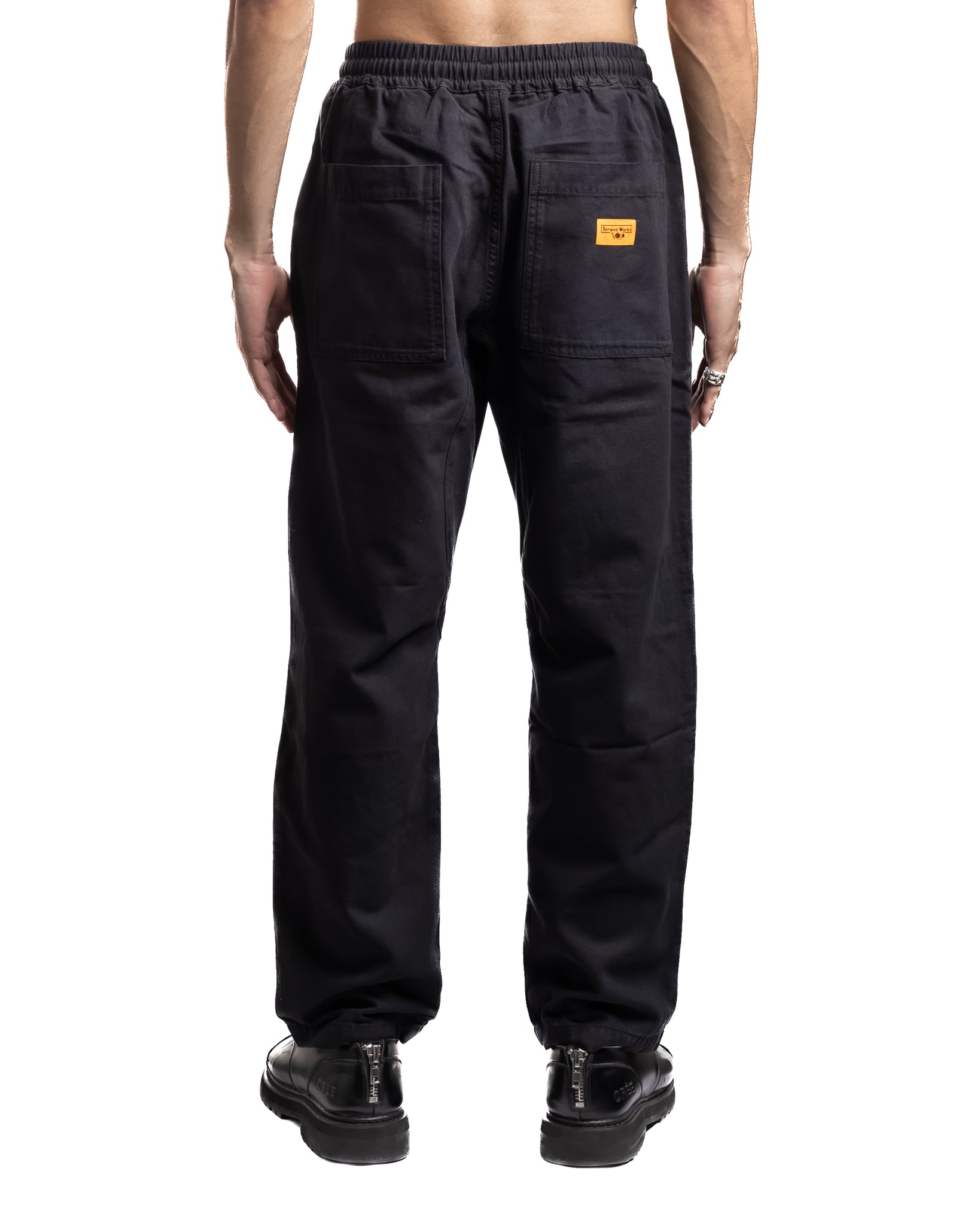 Service Works Canvas Chef Pants Black