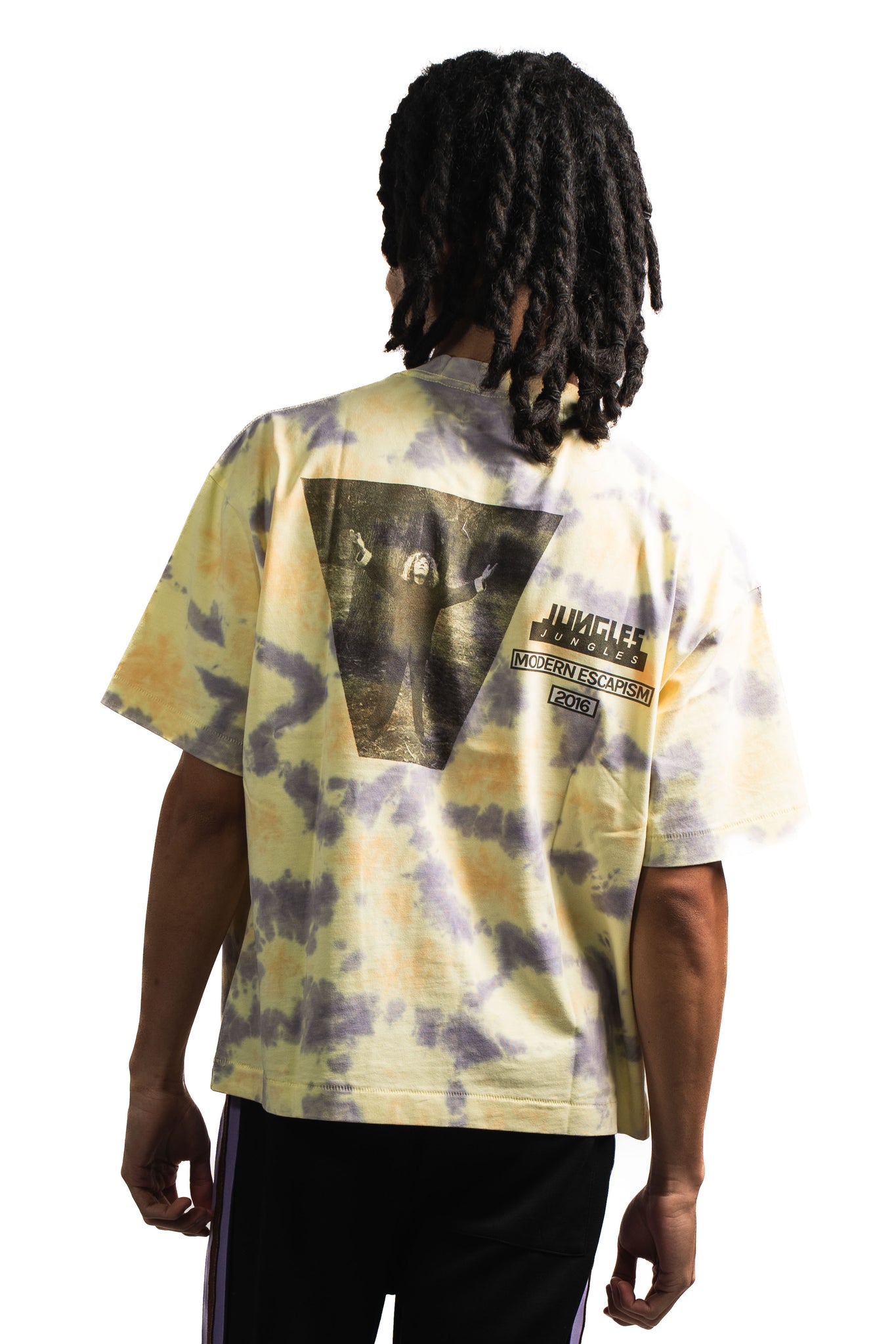 Jungles Jungles Fabricated Dreams Reversible Tee Tye Dye