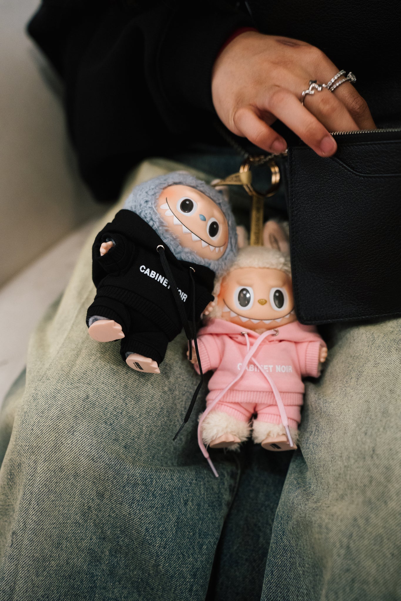 Cabinet Noir Labubu Hoodie Tracksuit Double Pack