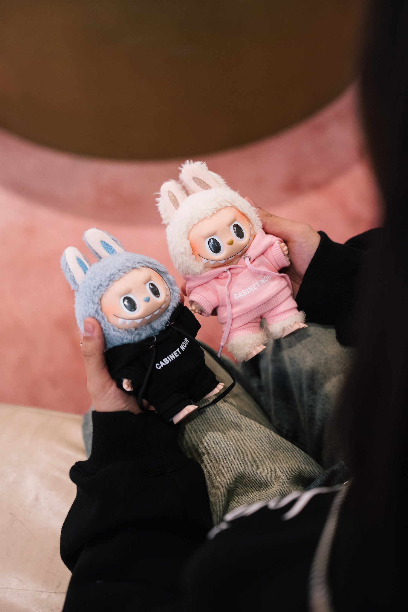 Cabinet Noir Labubu Hoodie Tracksuit Double Pack