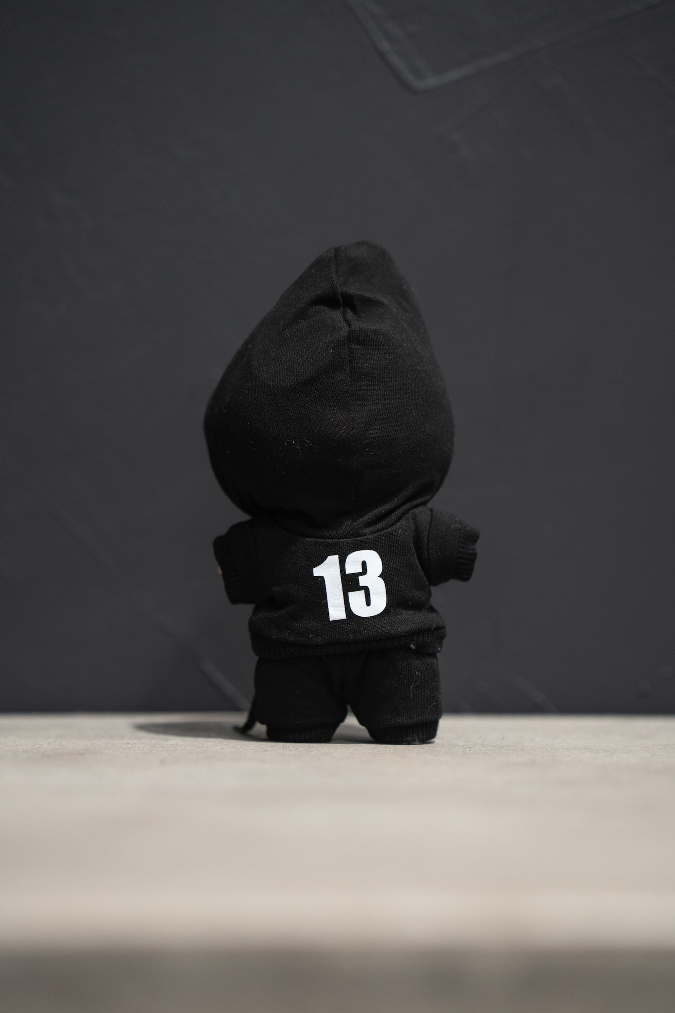 Cabinet Noir Labubu Hoodie Tracksuit Set Black