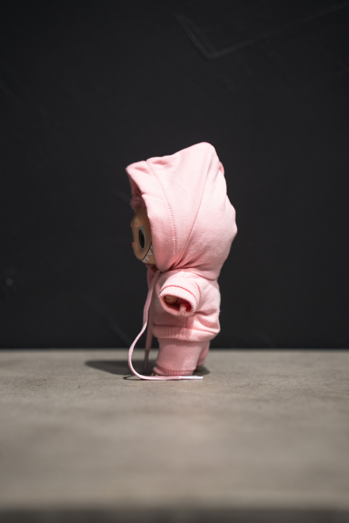 Cabinet Noir Labubu Hoodie Tracksuit Set Pink