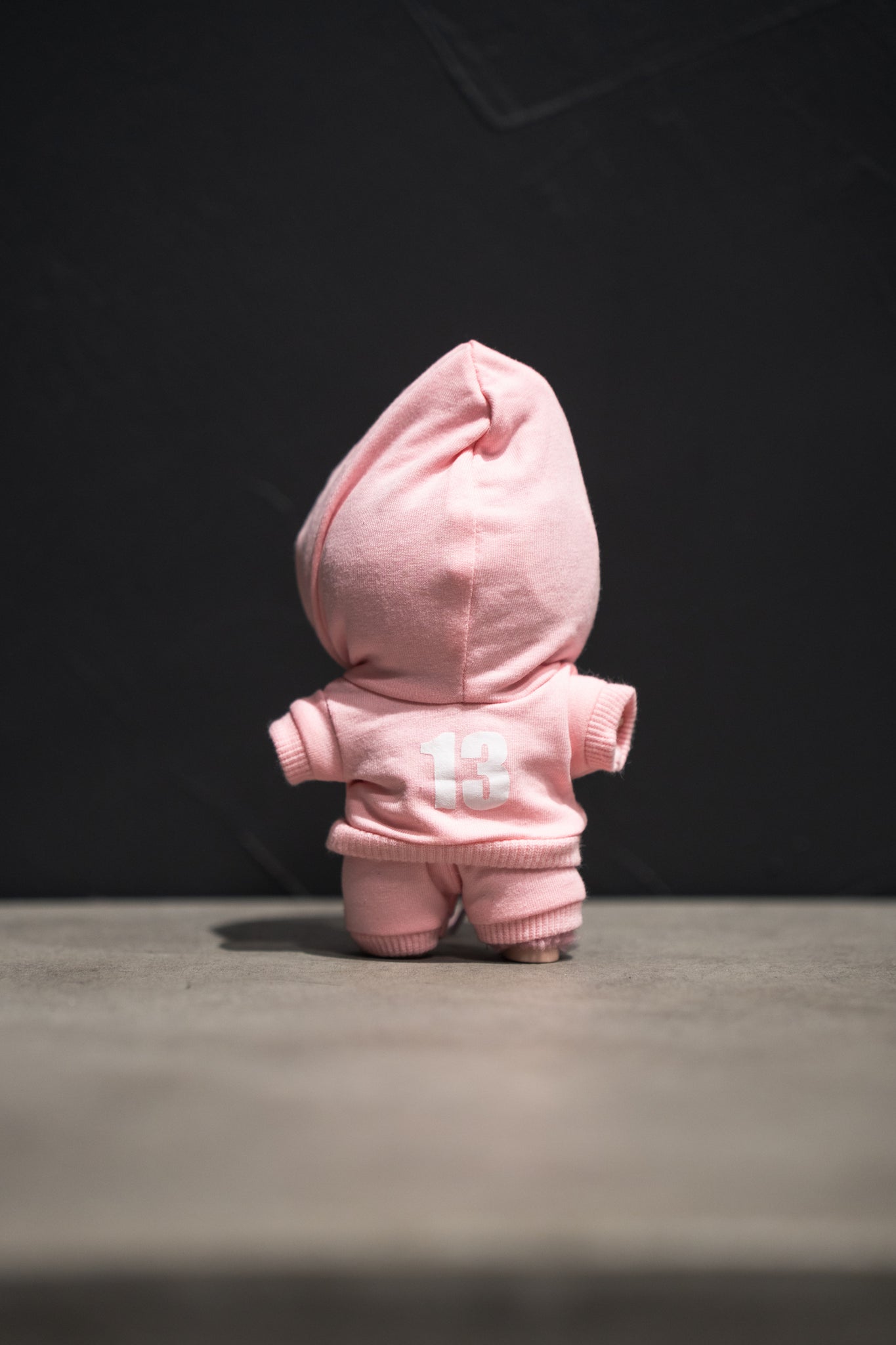Cabinet Noir Labubu Hoodie Tracksuit Set Pink