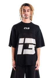Cabinet Noir Mesh Knit Tee 2 Black