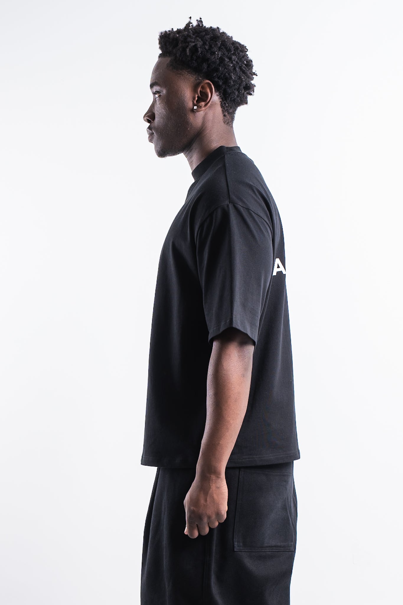 Cabinet Noir Logo Tee Black/White