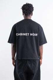 Cabinet Noir Logo Tee Black/White