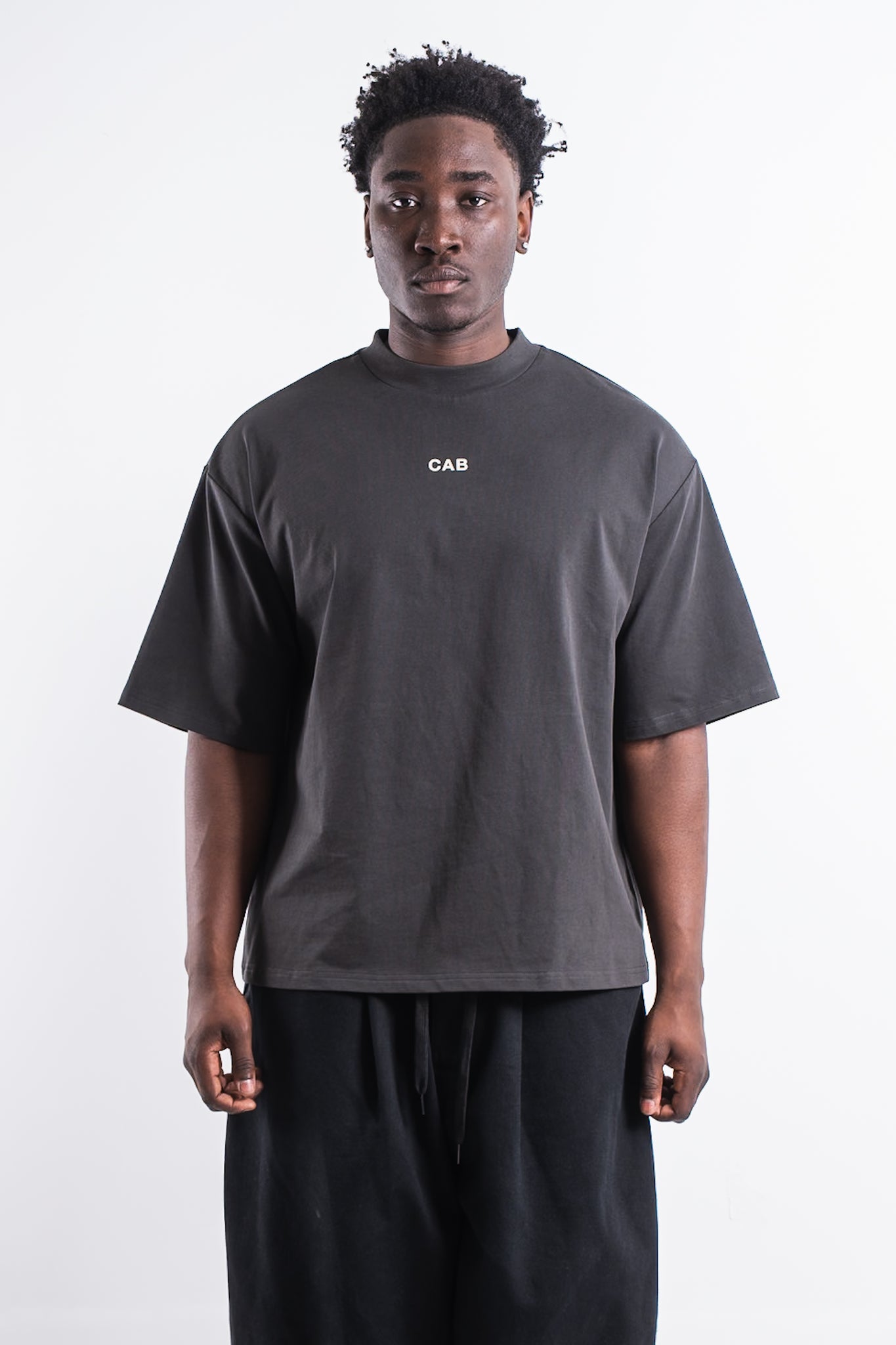 Cabinet Noir Pegasus Tee Charcoal/Bone