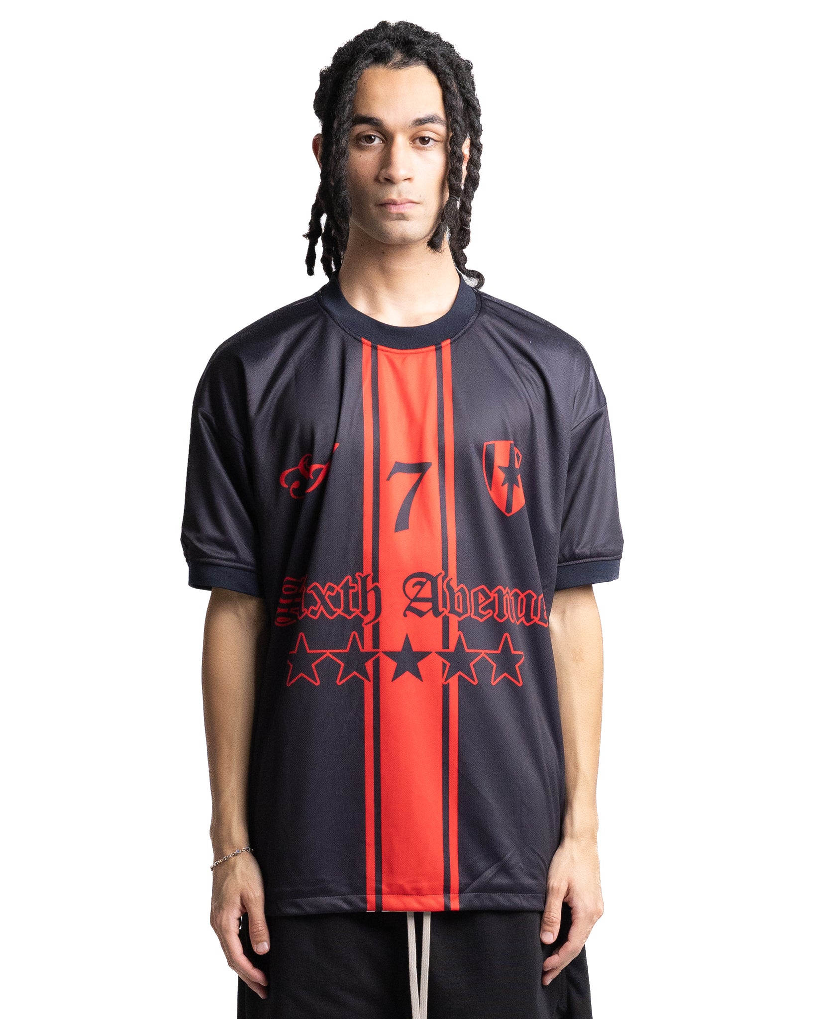 Sixth Avenue Reversible Soccer Jersey Black