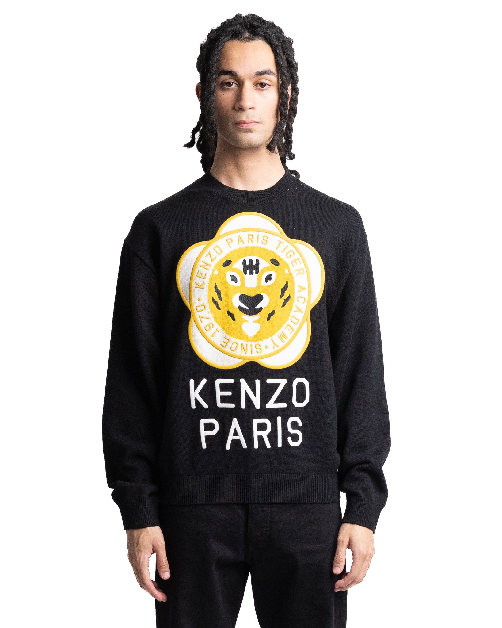 Kenzo Tiger Academy Knit Black