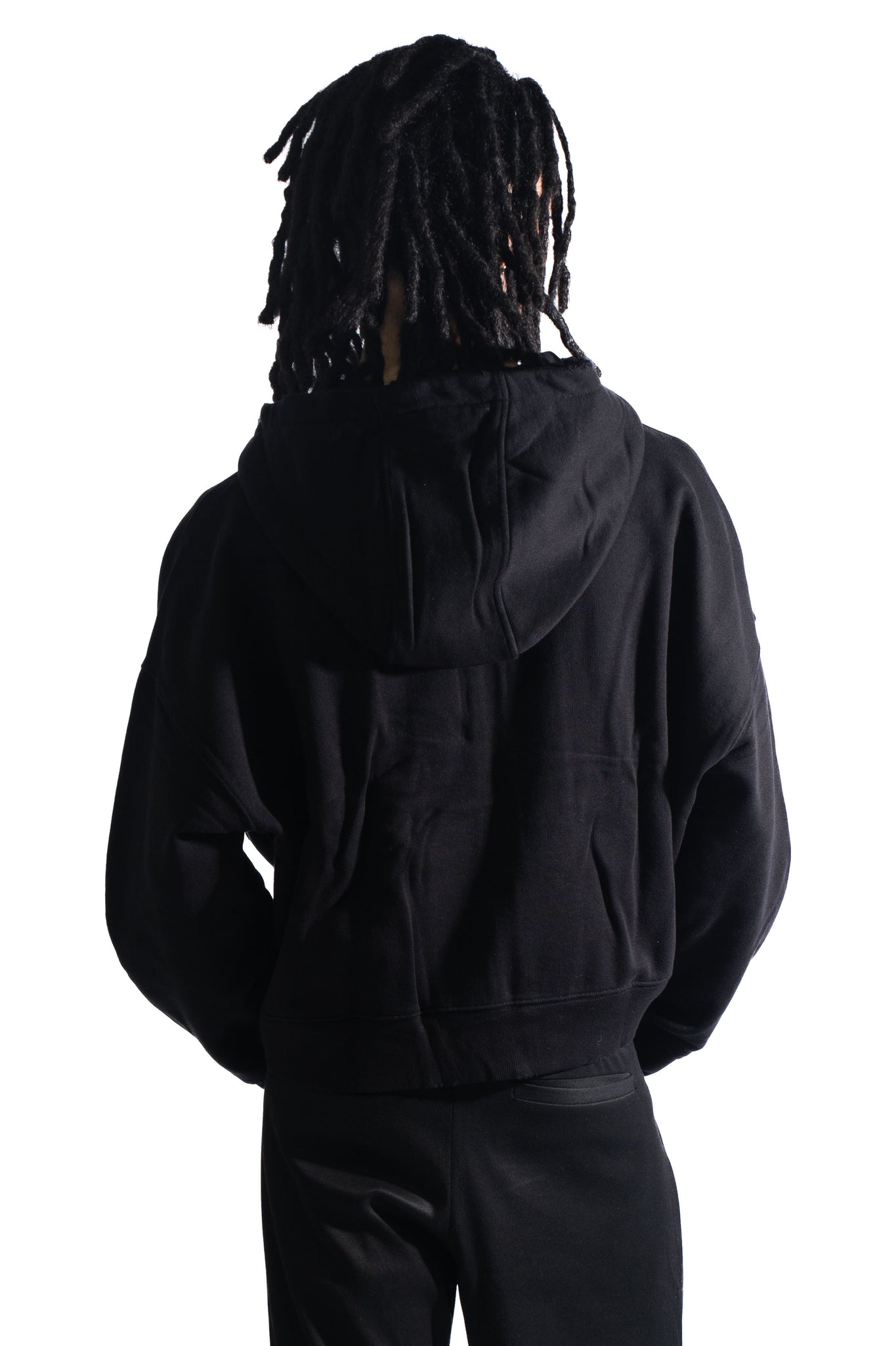 Cole Buxton 4 Star Zipped Hoodie Black