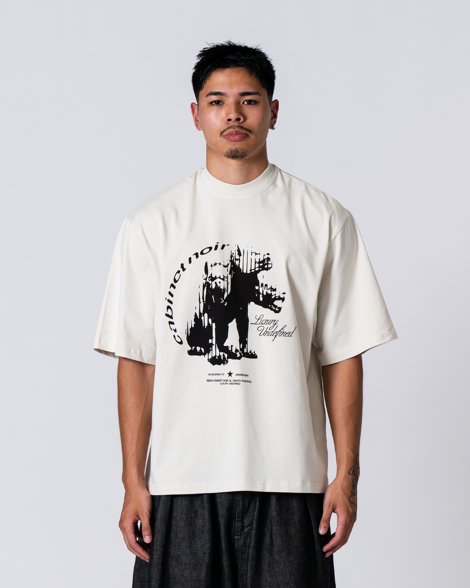 Cabinet Noir Cerberus Tee Bone