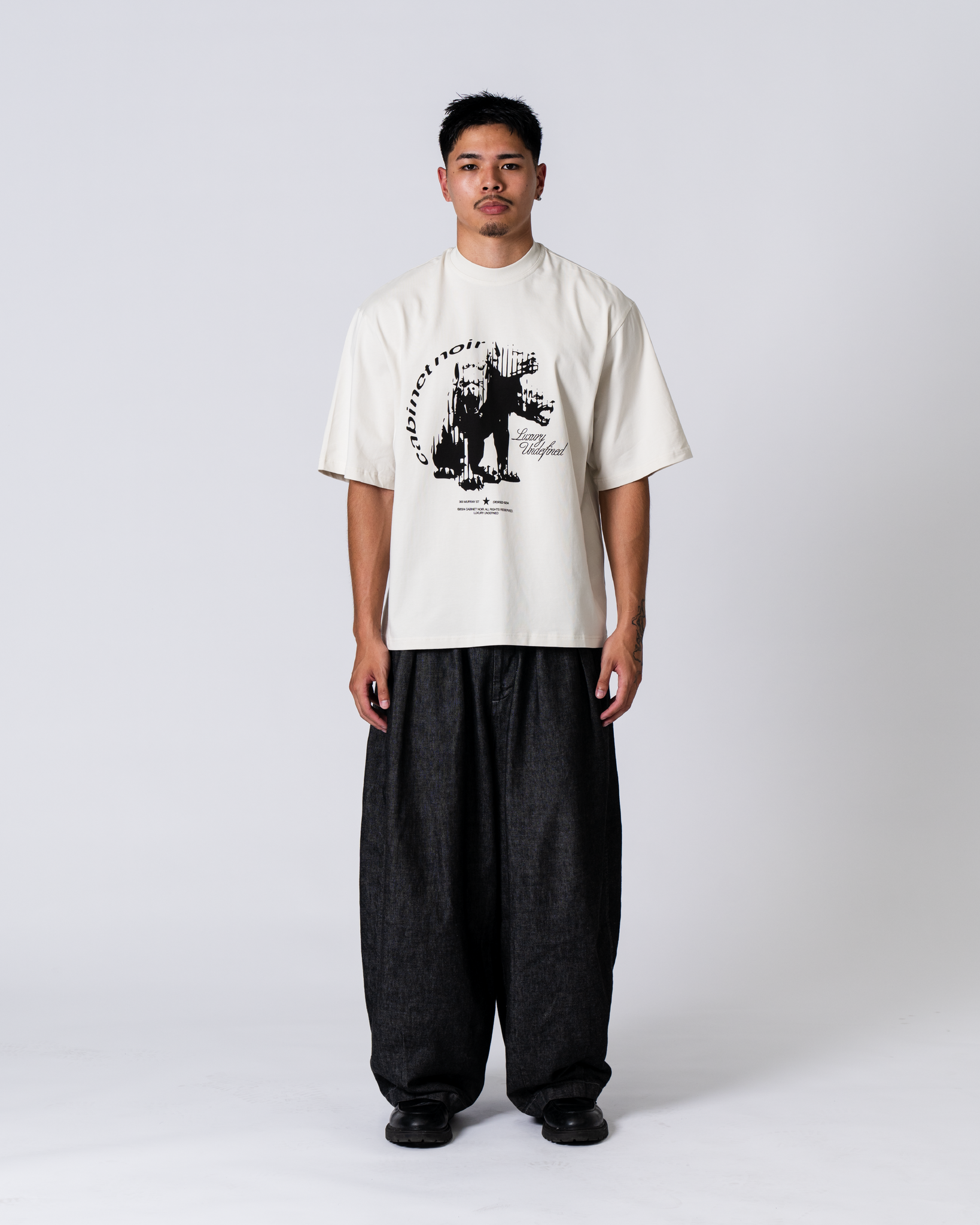 Cabinet Noir Cerberus Tee Bone