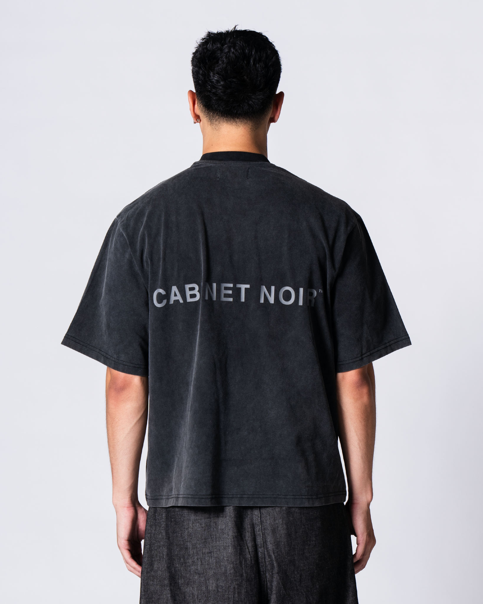 Cabinet Noir Logo Tee Vintage Wash