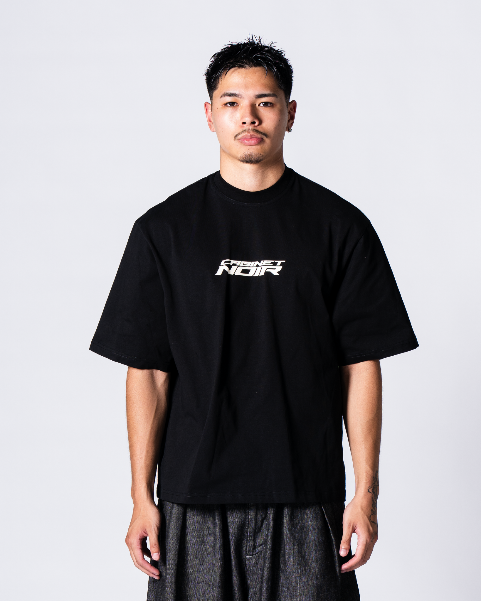 Cabinet Noir Nu Logo Tee Black