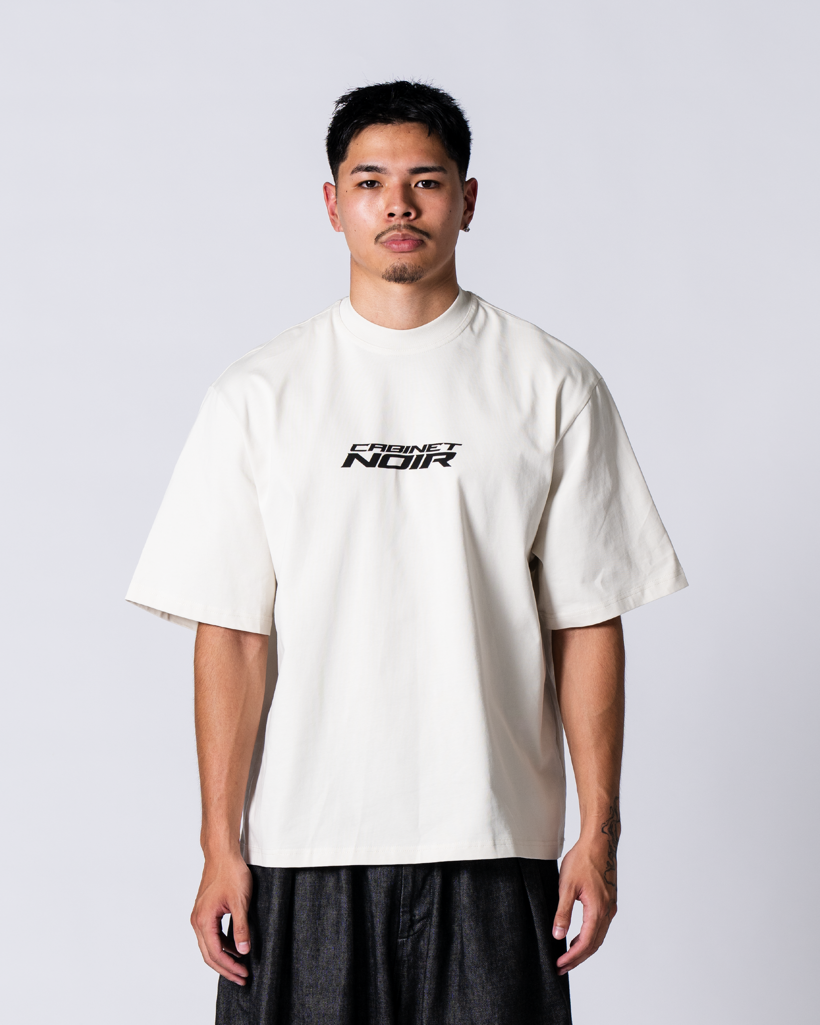 Cabinet Noir Nu Logo Tee Bone