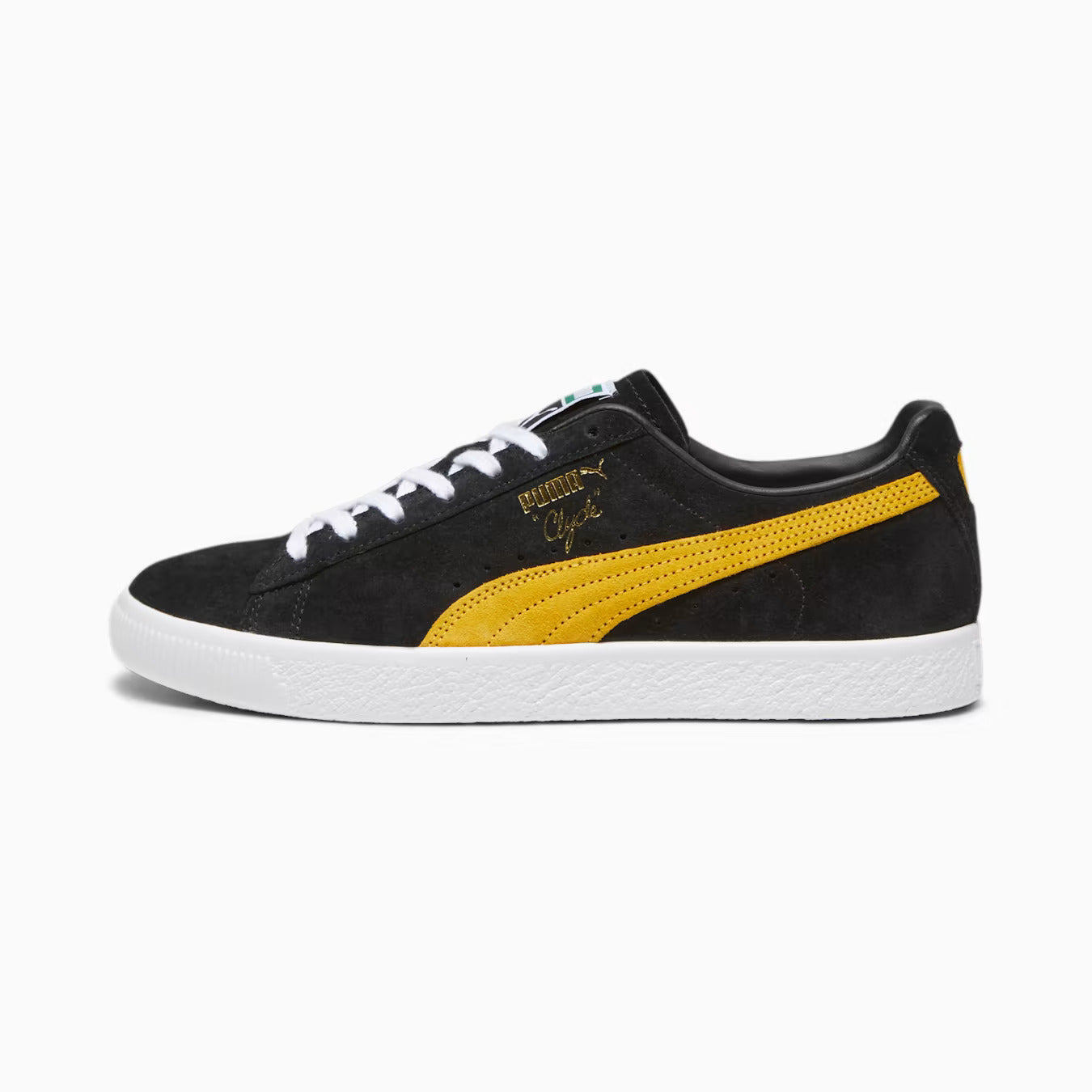 Puma Clyde OG Black/Yellow Sizzle