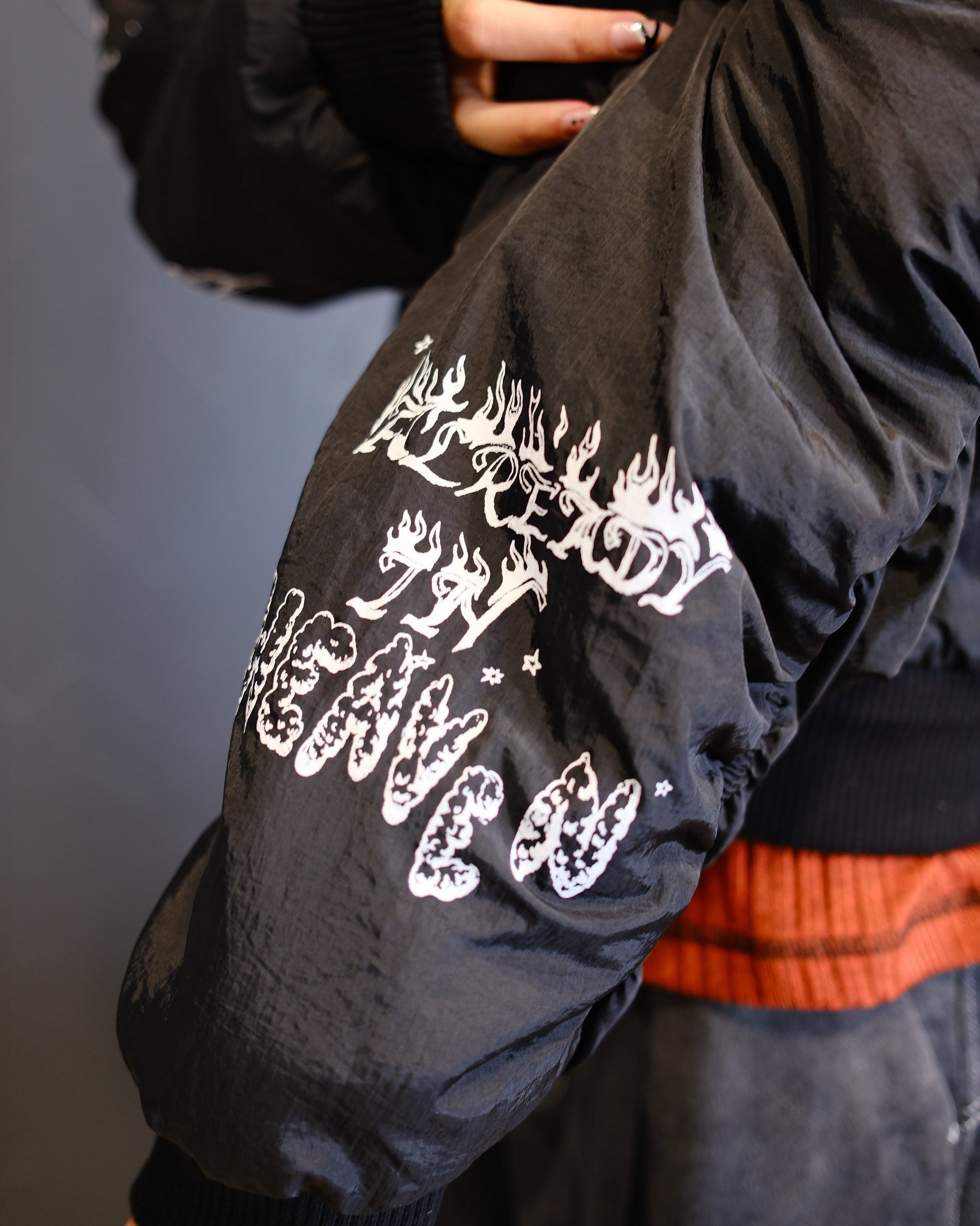 Jungles Jungles Already In Heaven Reversible Bomber Black