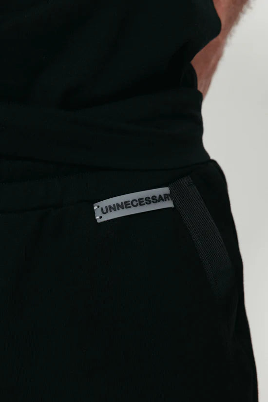 UNNECESSARY Straight-Leg Sweatpants Black