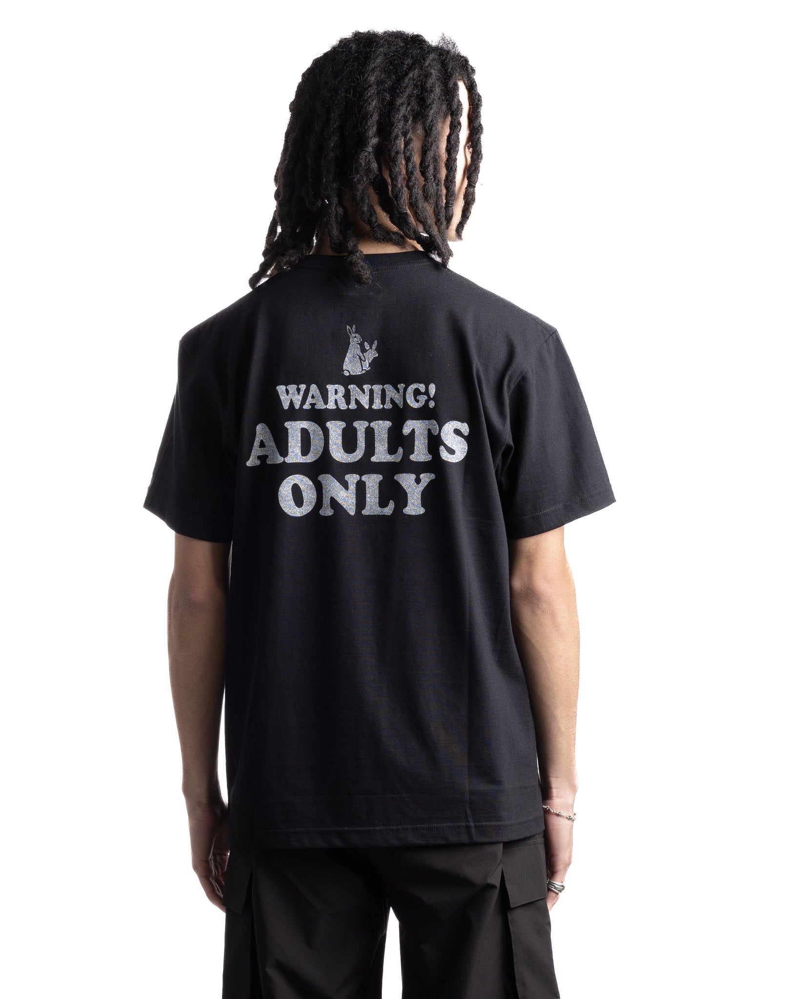 Fxxking Rabbits Adults Only T-shirt Black