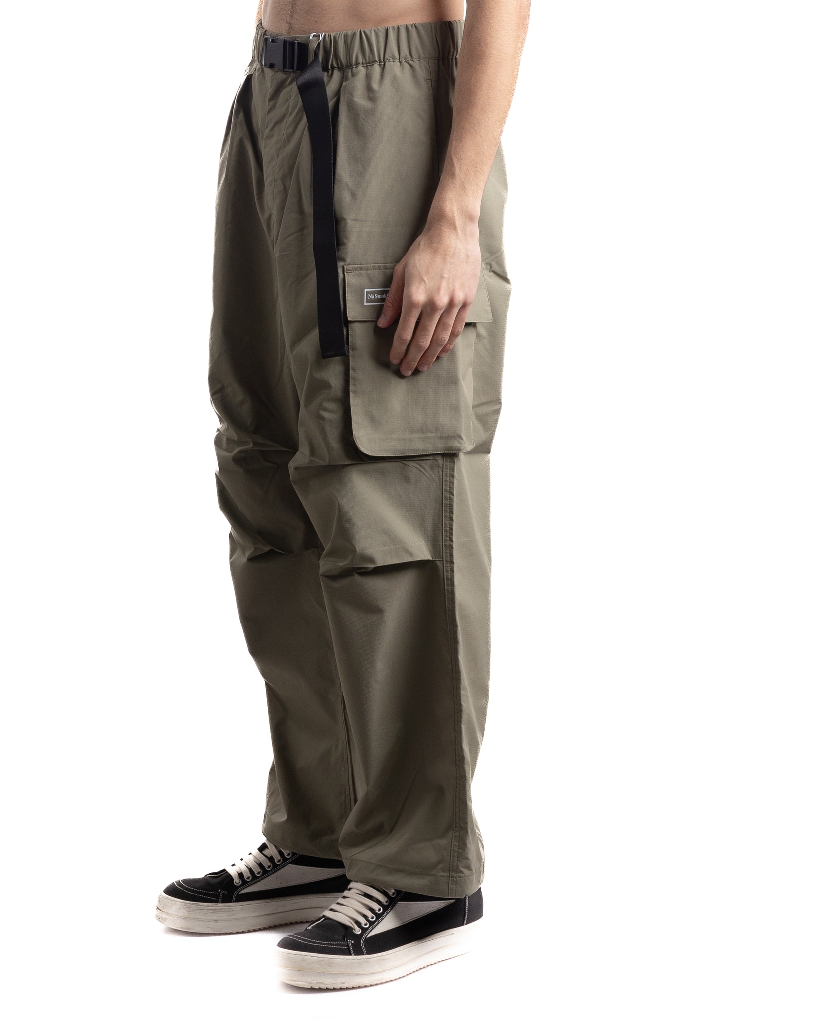 Fxxking Rabbits Micro Rip Cargo Pants Khaki