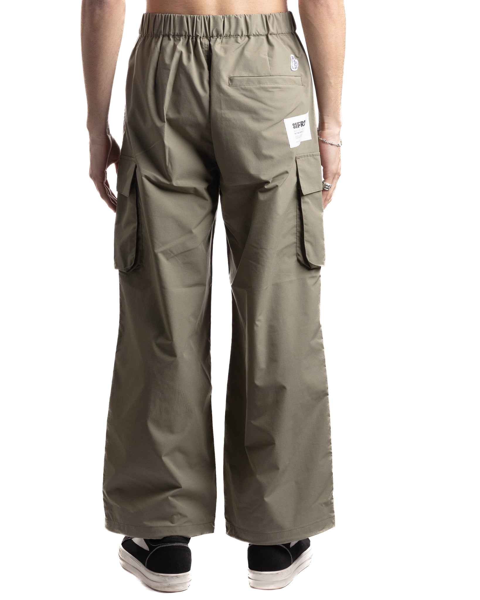 Fxxking Rabbits Micro Rip Cargo Pants Khaki